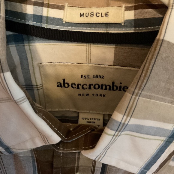 Boys Abercrombie muscle button down shirt - Picture 4 of 4